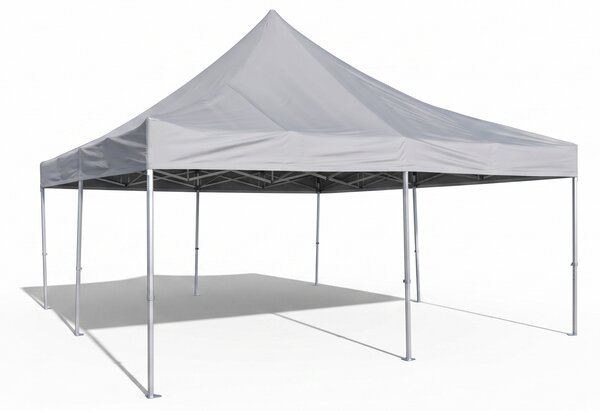 Nožnicový párty stan 6x6 m TENTino BIG HEXAGON Farba opláštenia: 11A - ČIERNA