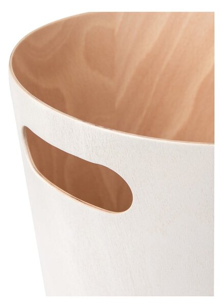Béžový kancelársky odpadkový kôš 7,5 l Woodrow – Umbra