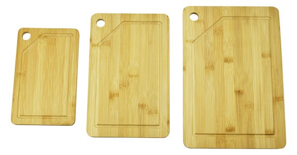 Sinsay - Bambusové dosky na krájanie 3 pack - béžová