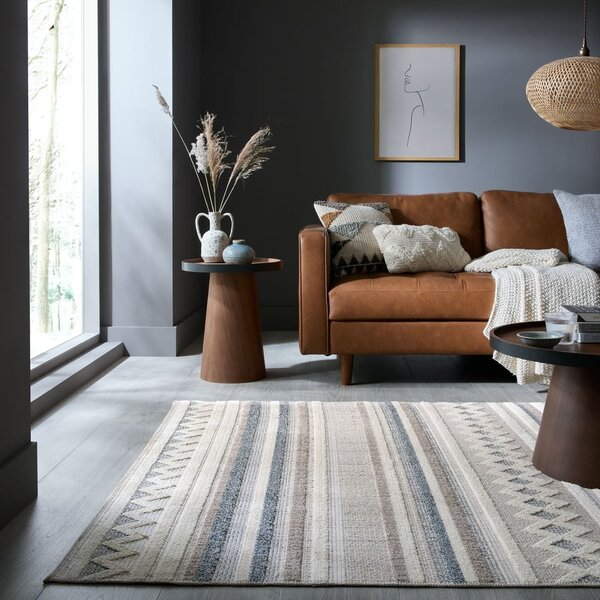 Sivobéžový prateľný koberec 155x230 cm Everette – Flair Rugs