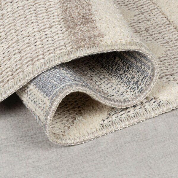 Sivobéžový prateľný koberec 155x230 cm Everette – Flair Rugs