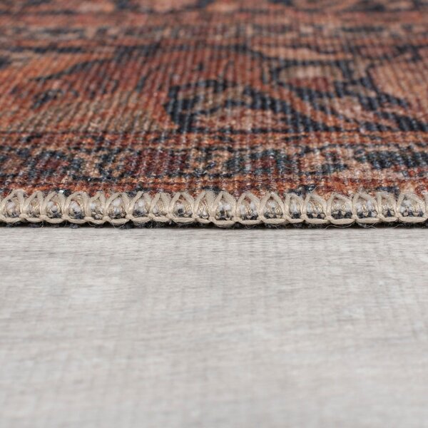 Vínovočervený prateľný koberec 152x230 cm Nico Global – Flair Rugs
