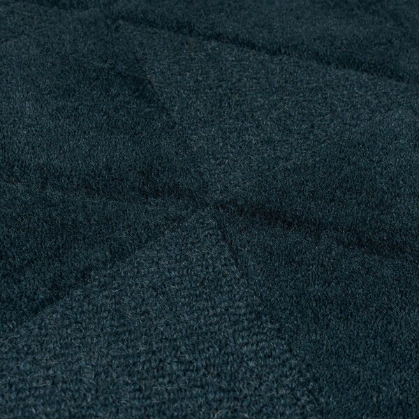 Zelenomodrý ručne tkaný vlnený koberec 120x170 cm Shard Teal – Flair Rugs