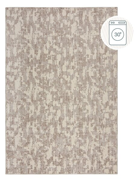 Sivobéžový prateľný koberec 78x150 cm Connely – Flair Rugs