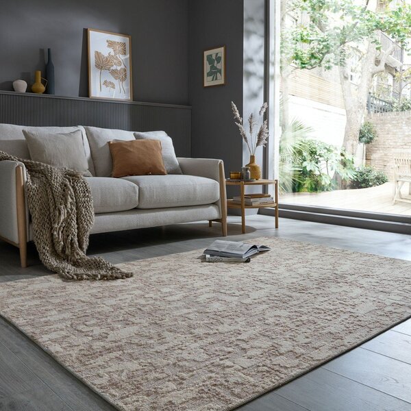 Sivobéžový prateľný koberec 78x150 cm Connely – Flair Rugs