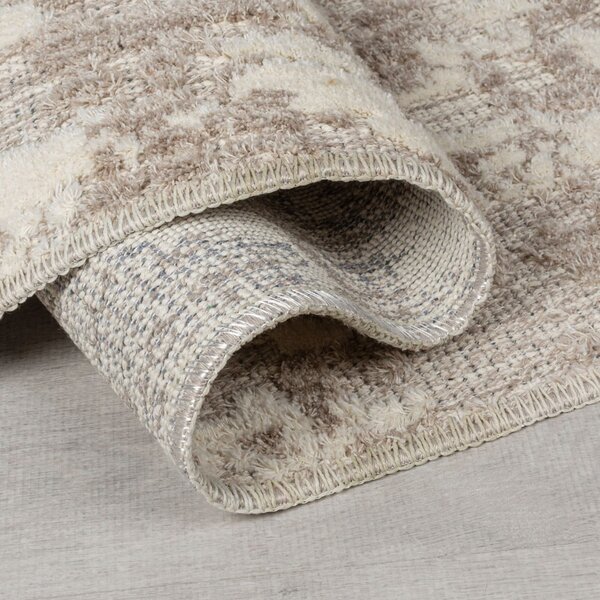 Sivobéžový prateľný koberec 78x150 cm Connely – Flair Rugs