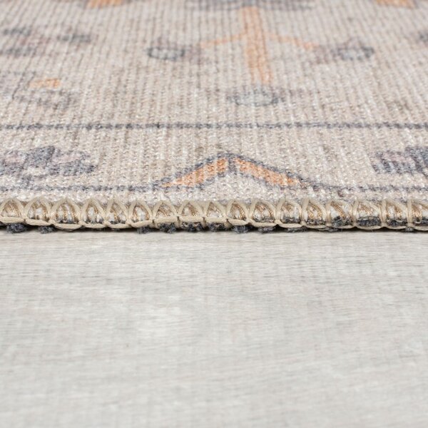 Krémový prateľný behúň 60x230 cm Teo Traditional – Flair Rugs