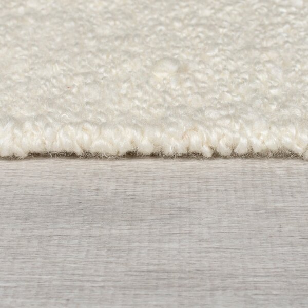 Krémový/v prírodnej farbe ručne tkaný koberec s prímesou vlny 200x300 cm Eric Checkboard – Flair Rugs