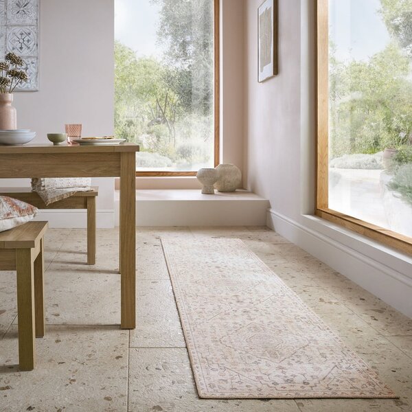 Krémový prateľný behúň 60x230 cm Teo Traditional – Flair Rugs