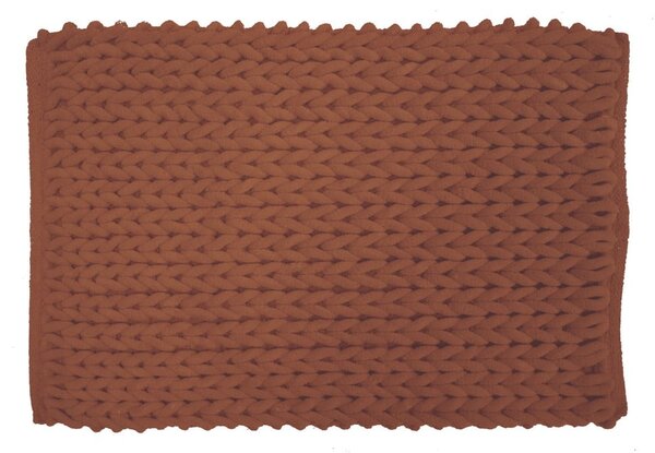 Kúpeľňová predložka v terakotovej farbe 50x80 cm Ariel – douceur d'intérieur