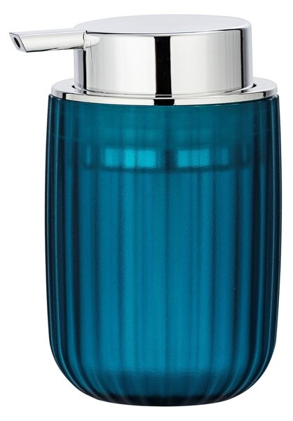 Petrolejovomodrý dávkovač mydla Wenko Agropoli Frost, 250 ml