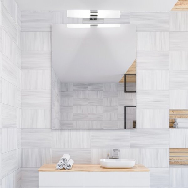 RABALUX 5750 Jim kúpeľňové nástenné svietidlo. zabud.LED 2x4W IP44 4000K