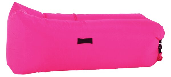 KONDELA Nafukovací sedací vak/lazy bag, ružová, LEBAG