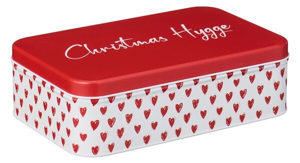 Plechová dóza Oblong Christmas Hygge