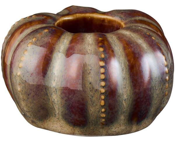 Keramický svietnik Pumpkin Brown