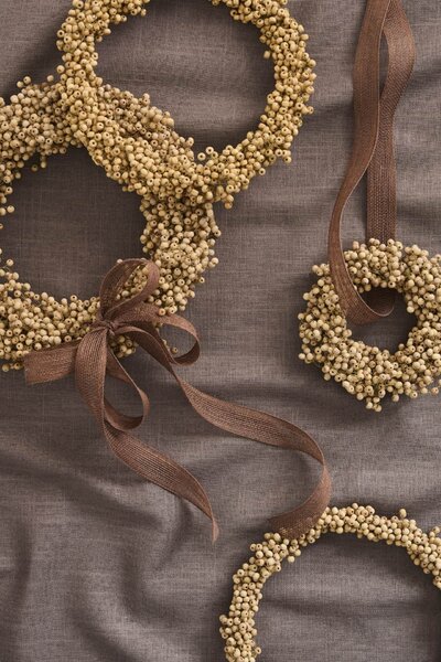 Jutová stuha Mocca – 5 m