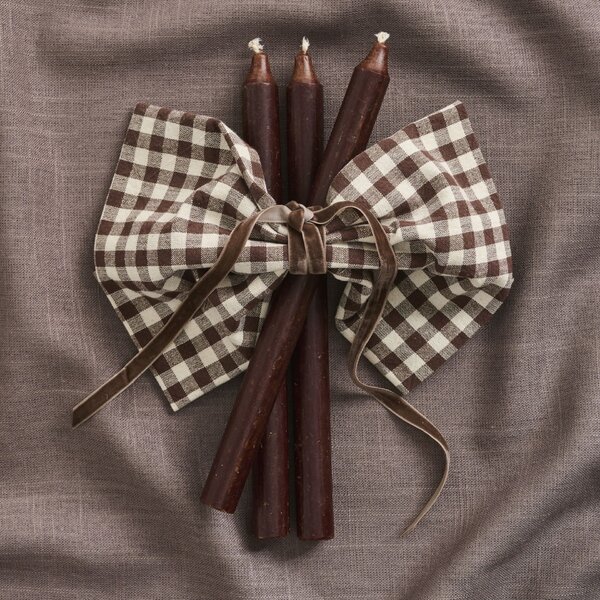 Zamatová stuha Chocolate – 10 m