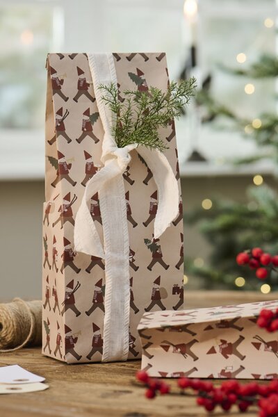 Ľanová stuha Herbal Off White – 5 m