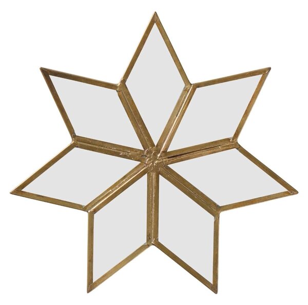 Dekoratívna sklenená tácka Star Shaped