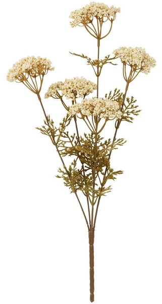 Umelá kvetina White Umbel Flowers 40 cm