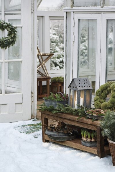 Okrúhly podnos Patterned Urban Garden Menší
