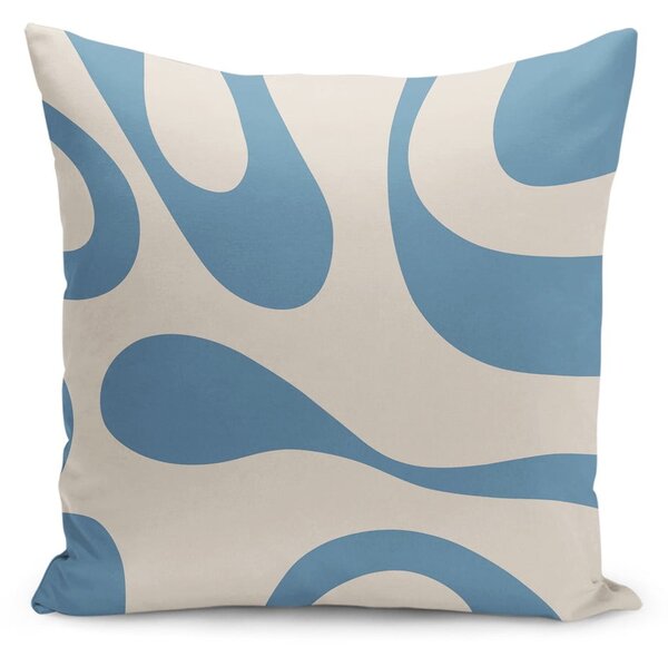 Obliečka na vankúš 43x43 cm Blue Latte – Mila Home