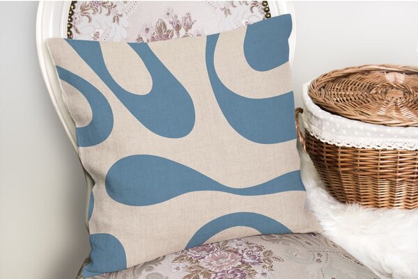 Obliečka na vankúš 43x43 cm Blue Latte – Mila Home