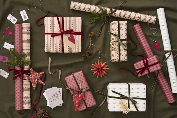 Papierový štítok na darčeky My Nostalgic Christmas – set 6 ks