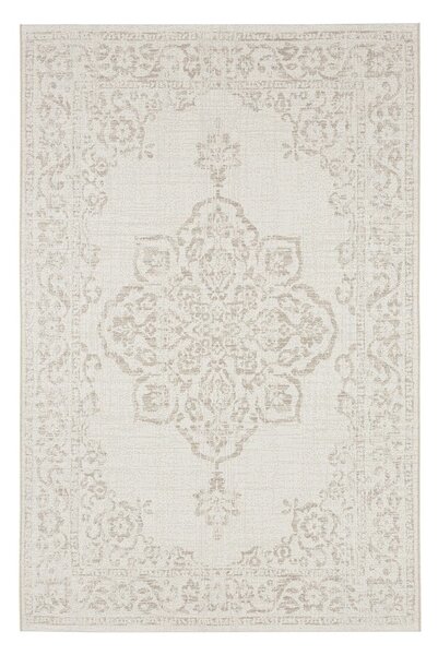Béžový vonkajší koberec NORTHRUGS Tilos, 80 x 150 cm