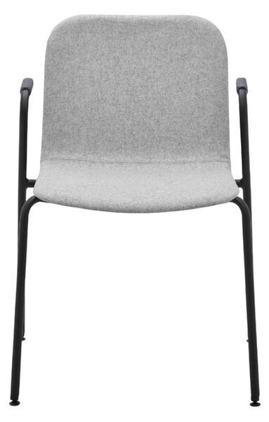 RIM - LAMBDA WOOD LA 4014.091 stolička s podrúčkami, celočalúnená
