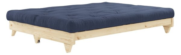 Rozkladacia pohovka s tmavomodrým poťahom Karup Design Fresh Natural/Navy