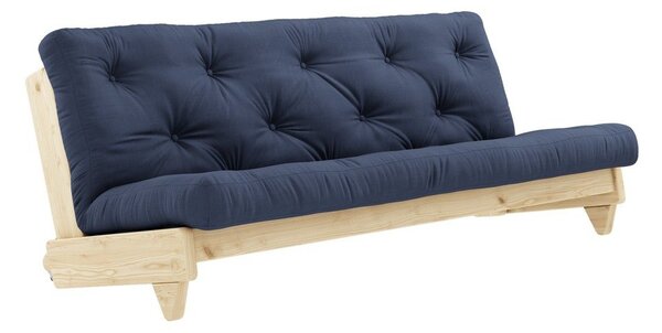 Rozkladacia pohovka s tmavomodrým poťahom Karup Design Fresh Natural/Navy