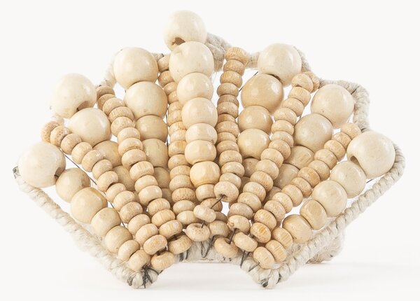 Drevené krúžky na obrúsky Shell, 2 ks