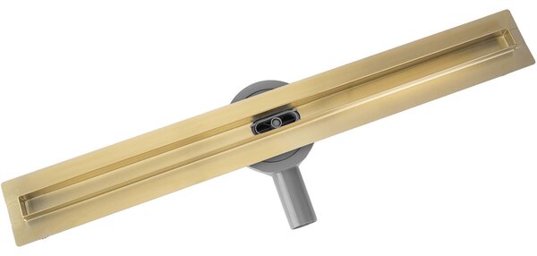 Rea Neox Slim Pro, odtokový žľab 60cm, zlatá matná, REA-G2713