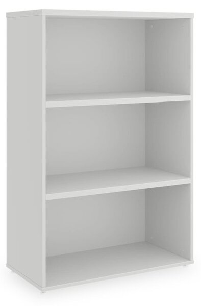 Stredná skriňa SimpleOffice 80 x 40 x 120 cm, biela