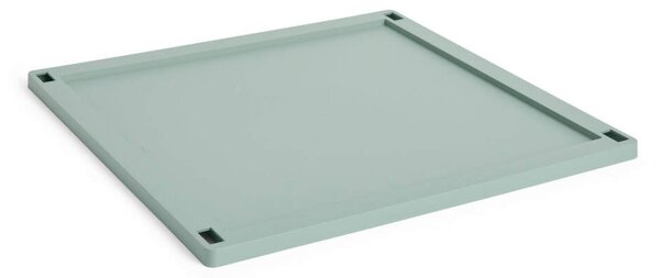 HAY Plastové veko Colour Crate Large Square, sage green