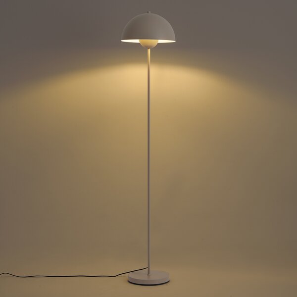Retro stojaca lampa béžová 160cm - Magnax