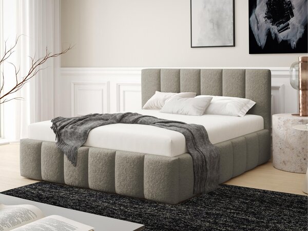 Mirjan24 Čalúnená posteľ s úložným priestorom Taesa Boucle, Rozmer postele: 140x200, Dostupné poťahy: Lambi 04 5903211520808