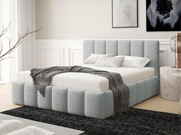 Mirjan24 Čalúnená posteľ s úložným priestorom Taesa Boucle, Rozmer postele: 140x200, Dostupné poťahy: Lambi 04 5903211520808