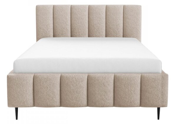Mirjan24 Čalúnená posteľ s úložným priestorom Taesa Leg Boucle, Rozmer postele: 160x200, Dostupné poťahy: Lambi 06 5903211521058