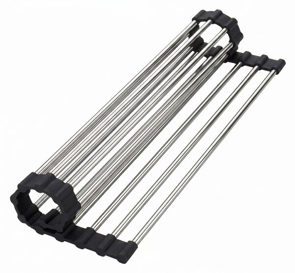 Rolovací odkvapkávač na drez REA P12298 Black