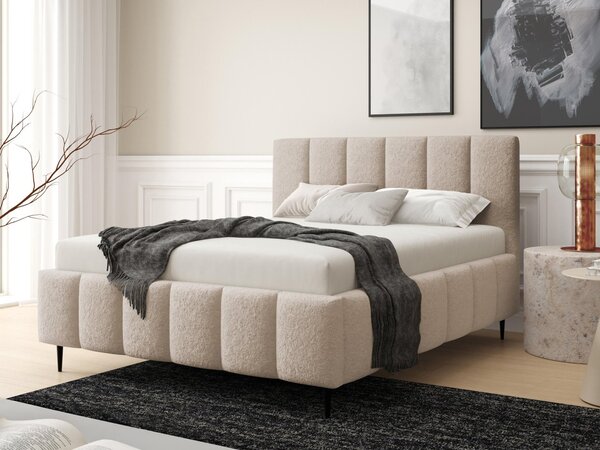 Mirjan24 Čalúnená posteľ s úložným priestorom Taesa Leg Boucle, Rozmer postele: 160x200, Dostupné poťahy: Lambi 06 5903211521058