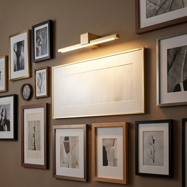 Toolight Toolight, LED nástenné svietidlo, 40cm, 8W, 4000K, 1000lm, SWE043-1W, zlatá lesklá, OSW-20143