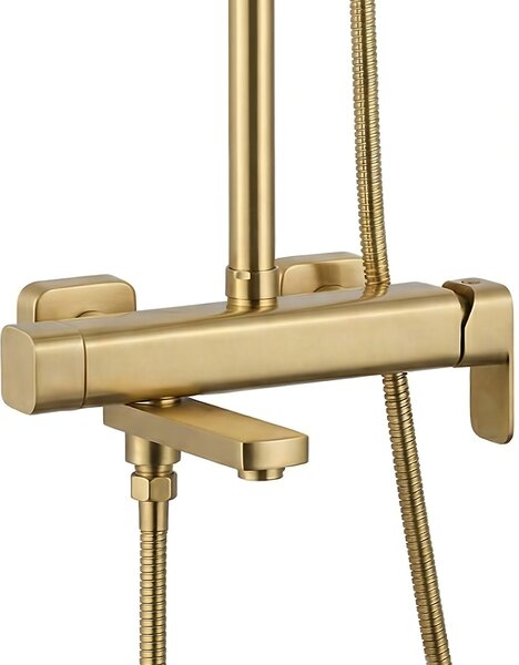Sprchový set Rea Arlo Brush Gold