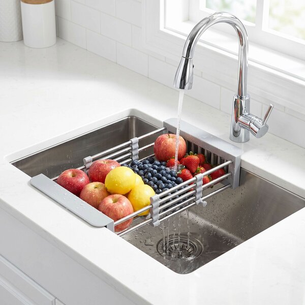 Teleskopický odkvapkávač na drez REA P14487A Grey
