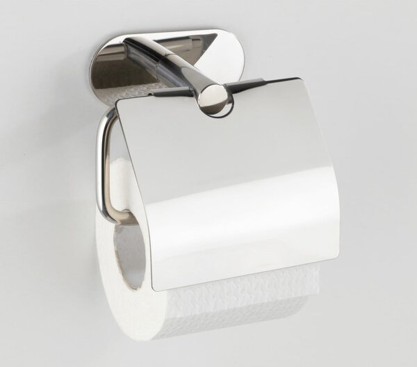Antikoro držiak na toaletný papier bez nutnosti vŕtania Wenko Turbo-Loc® Orea Shine Cover