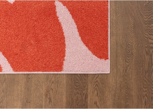 Červený/ružový detský koberec 120x170 cm Hugsy Coral – FD