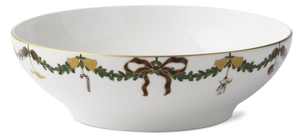 Porcelánová misa Star Fluted Christmas 25 cm