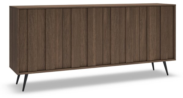 Komoda Flaro 183 cm s osvetlením - dub dunin
