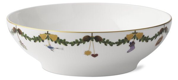 Porcelánová misa Star Fluted Christmas 25 cm